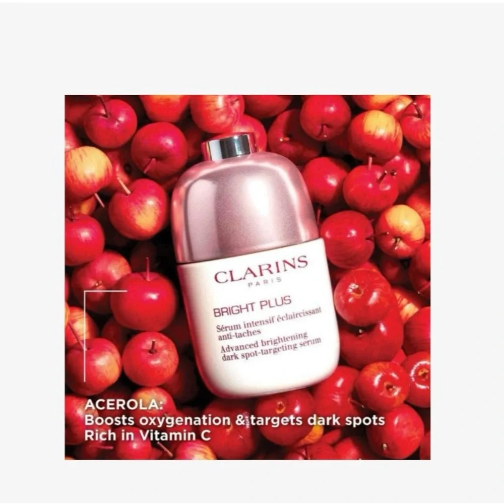 Clarins Bright Plus Face Brightening Dark Spot Serum NWT